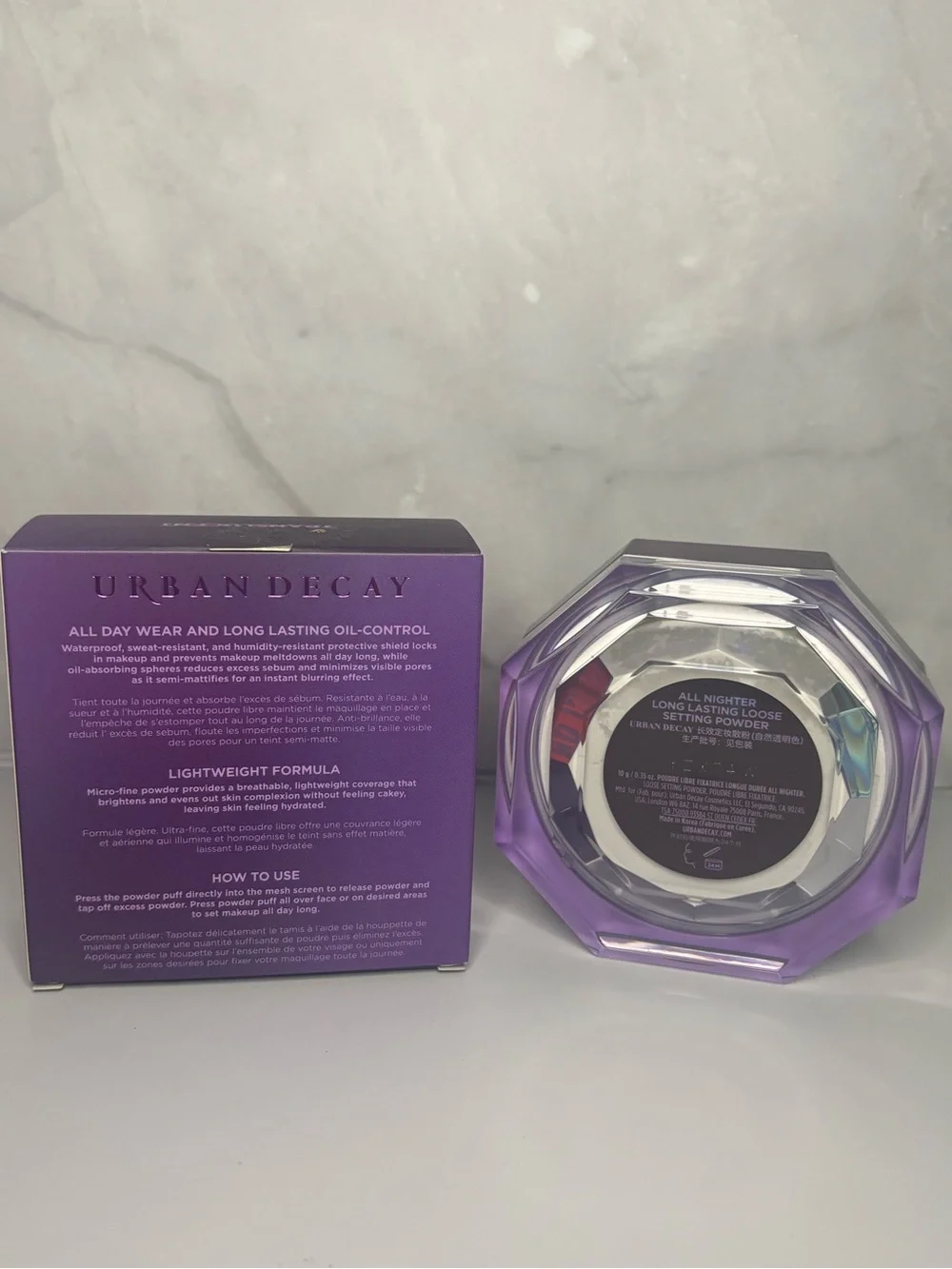 NEW/NIB Urban Decay All Nighter Long Lasting Loose Setting Powder – Translucent